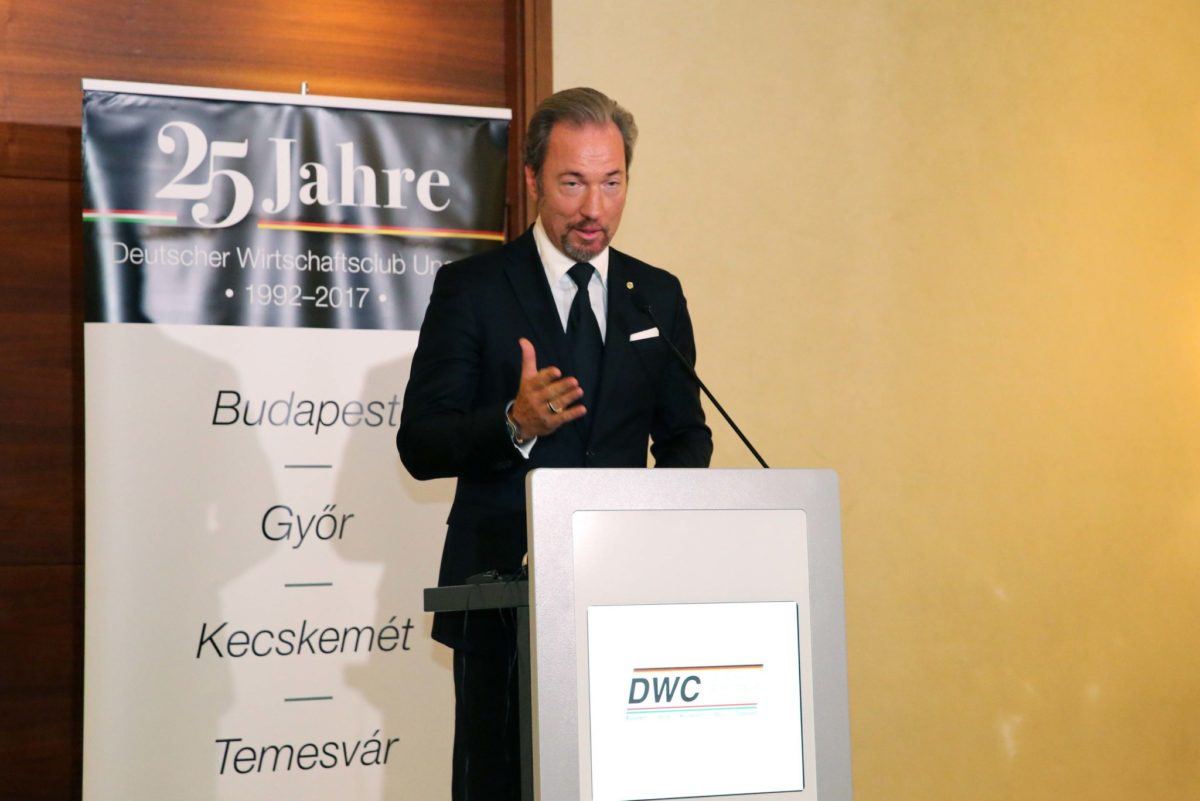 Vortrag von Minister Szijjártó