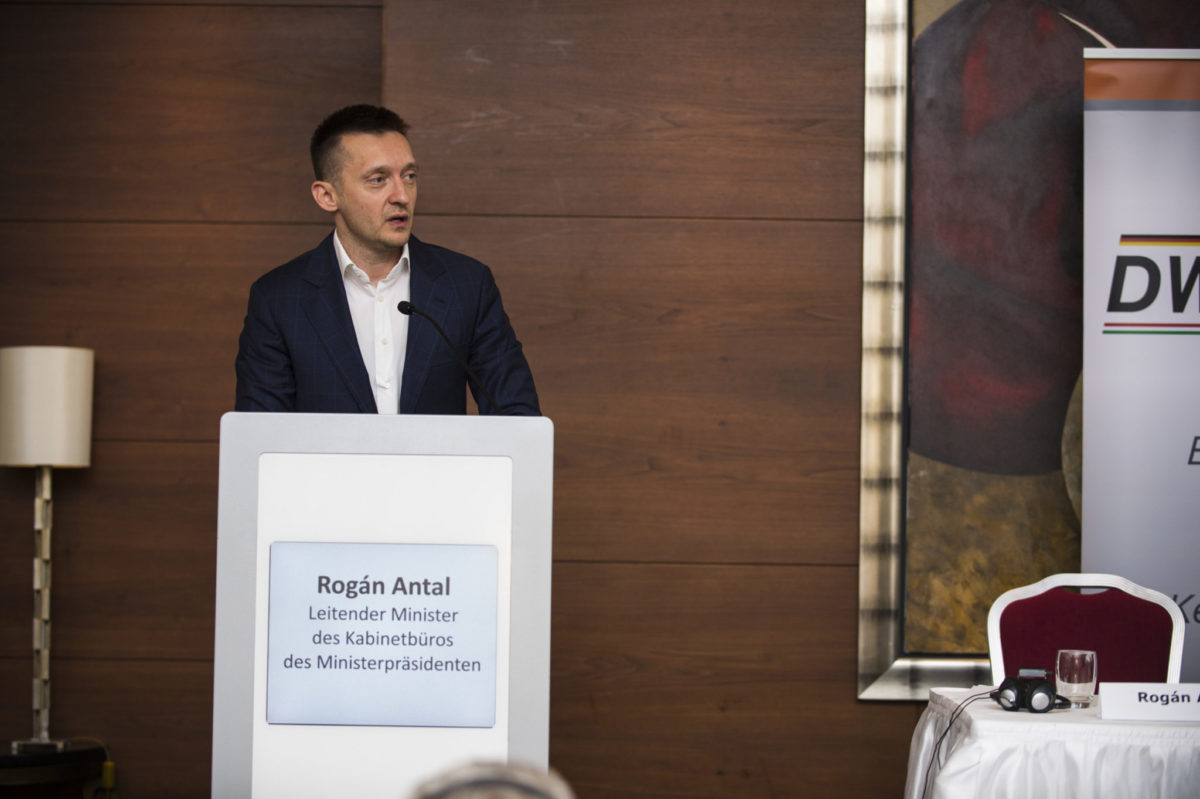 Vortrag von Minister Antal Rogán